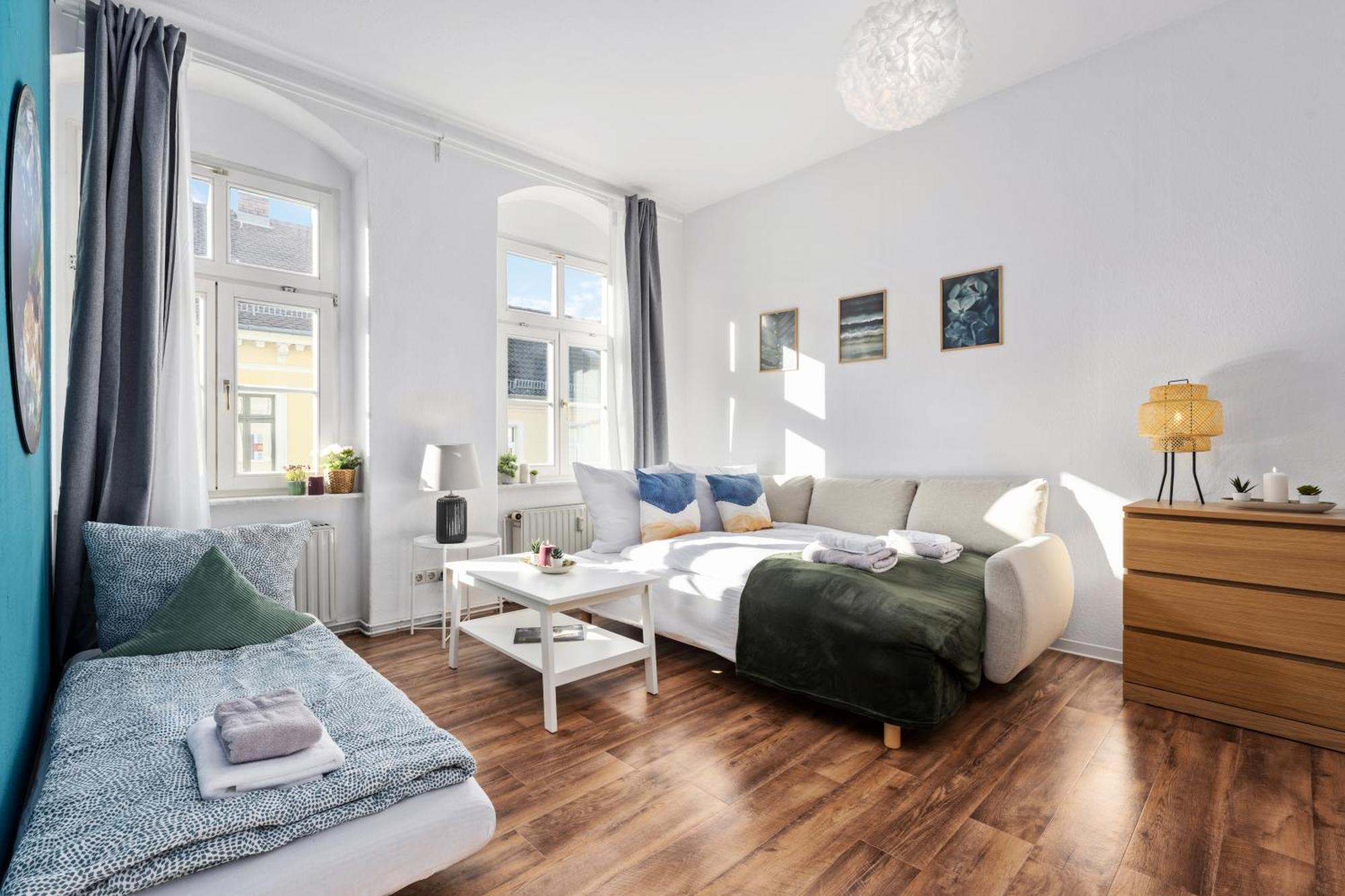 Schoene Altstadt Ferienwohnung Gruppen Familien Parkplatz マイセン エクステリア 写真