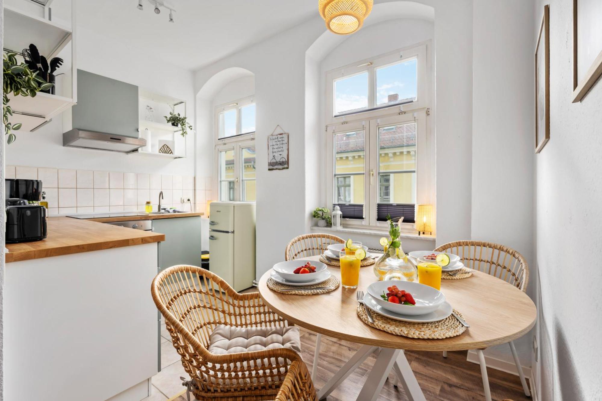 Schoene Altstadt Ferienwohnung Gruppen Familien Parkplatz マイセン エクステリア 写真